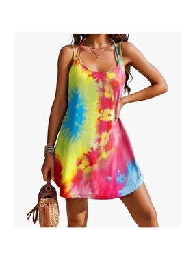 AI'MAGE Womens Spaghetti Strap Cover Up Sleeveless Bathing Suit Coverups